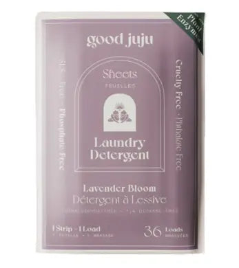 Good Juju Laundry Detergent Sheets Lavender Bloom, 36Ct