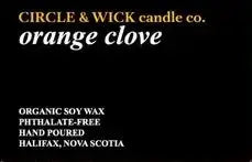 Circle & Wick Orange Clove Candle, 16 oz