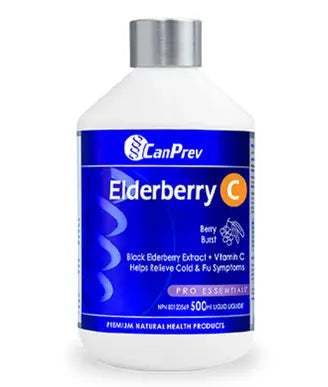 CanPrev Elderberry C Berry Burst, 500 mL