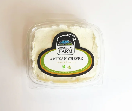 Crosswind Farm- Toasted Garlic Goat Chevre
