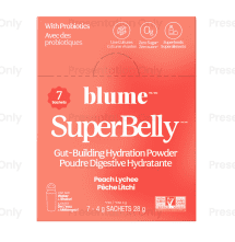 Blume Superbelly - Peach Lychee, 7Pk