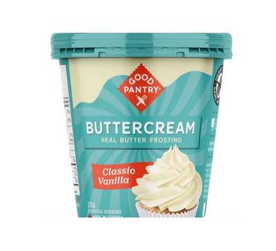 Good Pantry Classic Vanilla Buttercream Frosting 375G/10Oz