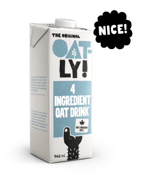Oatly 4 Ingredient Oat Drink, 946 mL