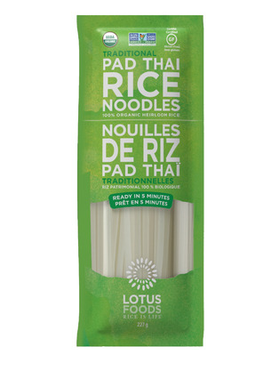 Lotus Foods Organic Traditional Pad Thai Rice Noodles, 227 g