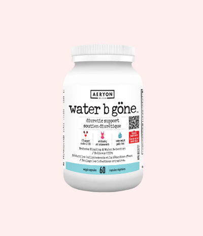 Aeryon Wellness Water b Gone, 60 Capsules