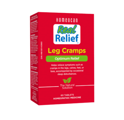 Homeocan Real Relief Leg Cramps, 60 Tablets