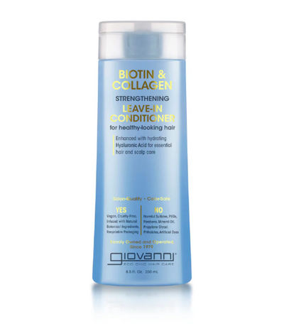 Giovanni Biotin & Collagen Leave-In Conditioner, 251 mL