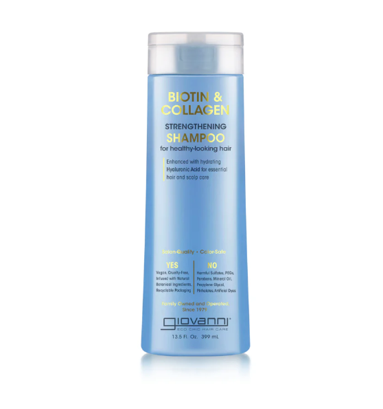 Giovanni Biotin & Collagen Strengthening Shampoo, 399 mL