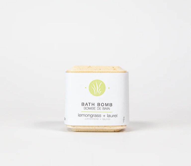 All Things Jill Lemongrass + Laurel Bath Bomb, 105 g