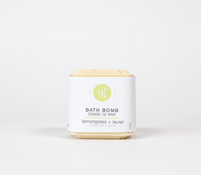 All Things Jill Lemongrass + Laurel Bath Bomb, 105 g