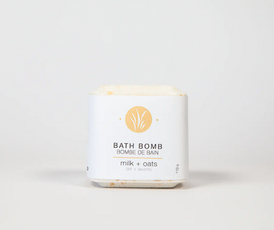 All Things Jill Milk + Oats Bath Bomb, 105 g