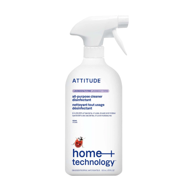 Attitude Living - All-Purpose Cleaner Disinfectant Lavender & Thyme, 800 mL
