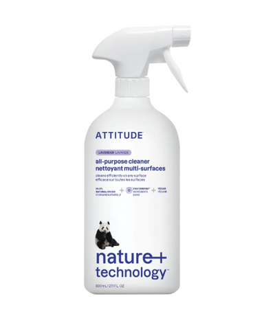 Attitude Living - All Purpose Cleaner Disinfectant Lavender, 800Ml