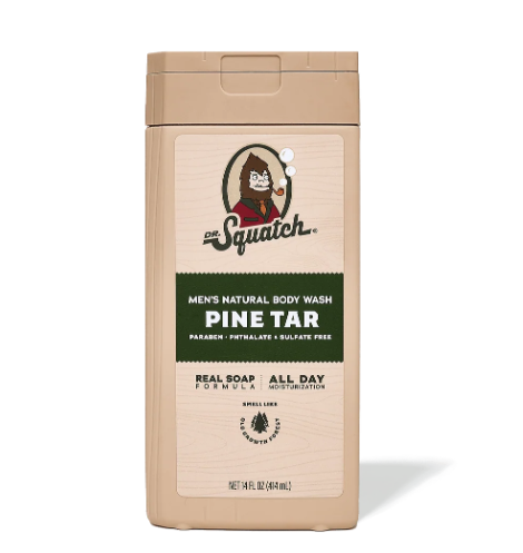 Dr. Squatch Pine Tar Body Wash, 414 mL