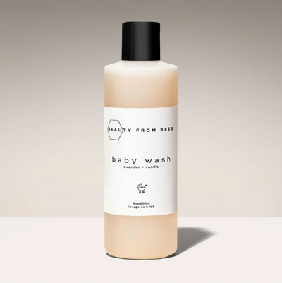 Beauty From Bees Baby Wash - Lavender + Vanilla, 8Oz