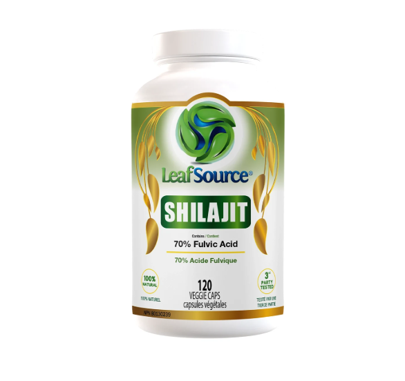 Leaf Source Shilajit 70% Fulvic Acid, 120Vcaps