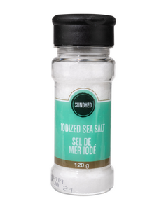Sundhed Iodized Sea Salt Fine, 120 g