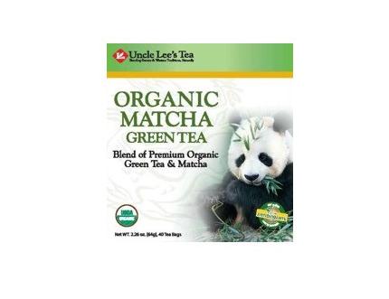 Uncle Lee's Organic Matcha Green Tea, 40 Bags