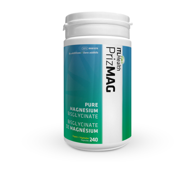 ITL Health Prizmag Pure Magnesium Bisglycinate, 240Caps