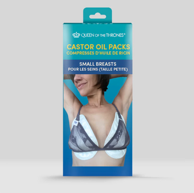 Queen Of The Thrones Small Breast Castor Oil Pack
