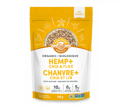 Manitoba Harvest Hemp, Chia & Flax, 198G