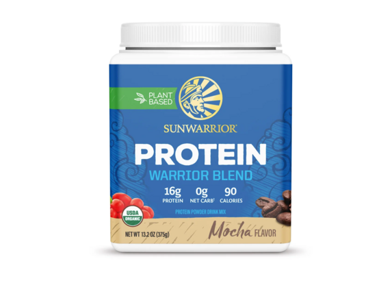 Sunwarrior Warrior Blend Protein, Mocha, 375 g
