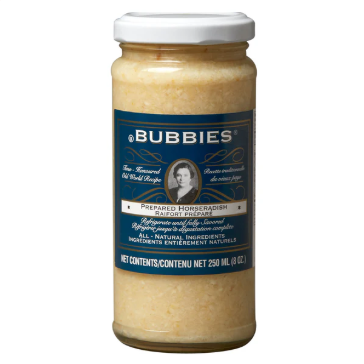Bubbies Of San Francisco Horseradish, 250G