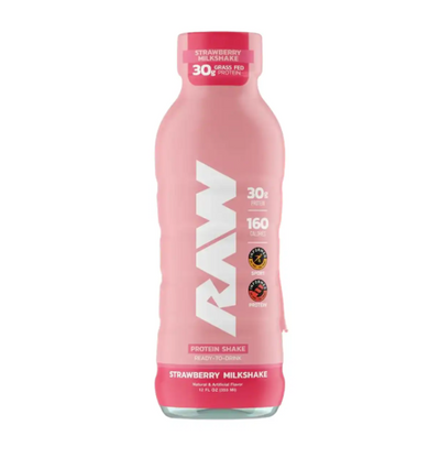 Raw Nutrition Protein Shake Strawberry, 355Ml
