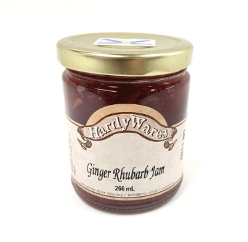 Hardywares Preserves Ginger Rhubarb Jam, 250Ml