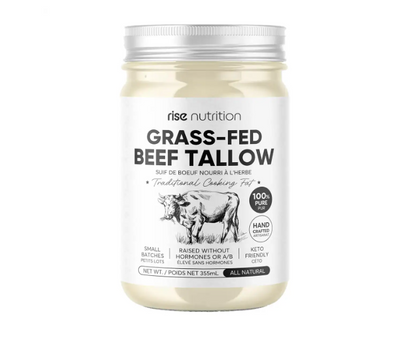 Rise Nutrition Grass-Fed Beef Tallow, 355Ml