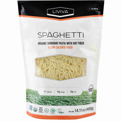 Liviva Organic Shirataki Spaghetti with Oat Fibre, 400 g