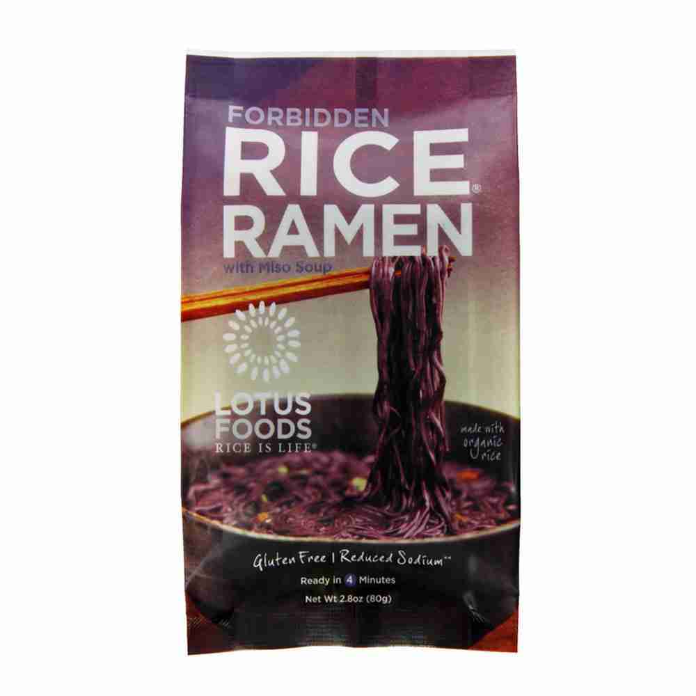 Lotus Foods Black Rice Ramen Noodles - 80G