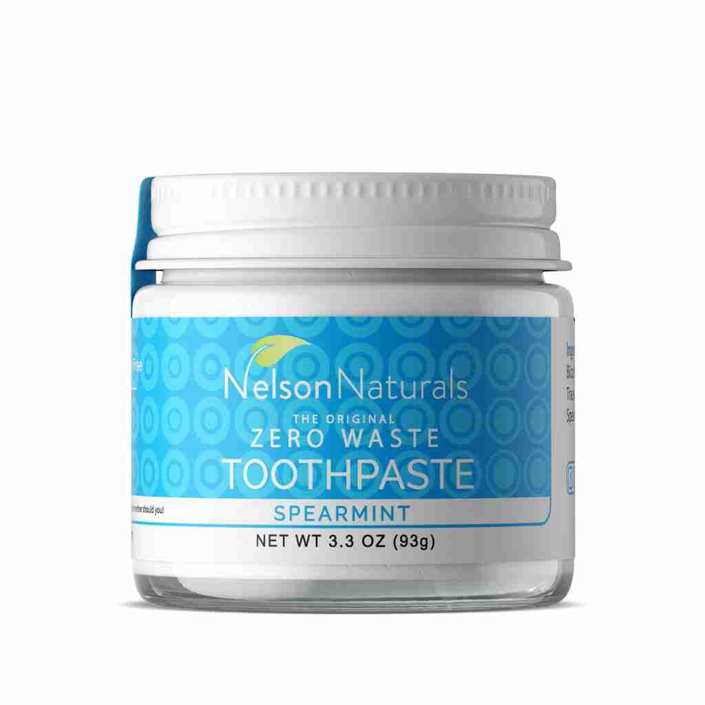 Nelson Naturals Zero Waste Toothpaste: Spearmint - 93G