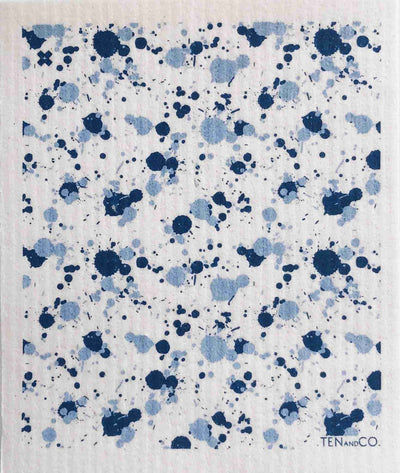 Ten And Co. Sponge Cloth X Splatter Blues