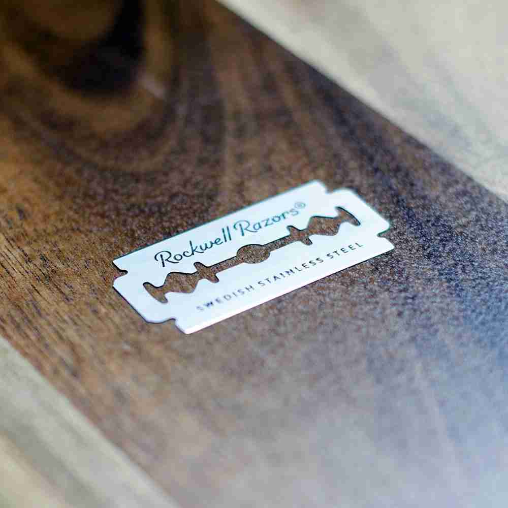 Rockwell Razors Stainless Steel Double-Edge Razor Blades - 100 Pack