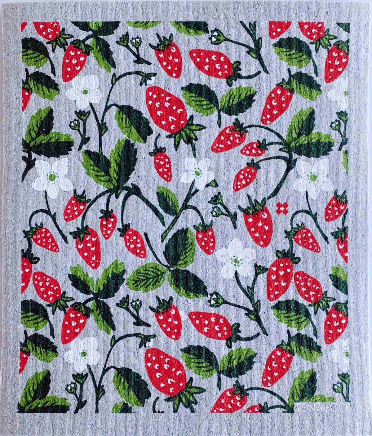 Ten And Co. Sponge Cloth X Strawberry