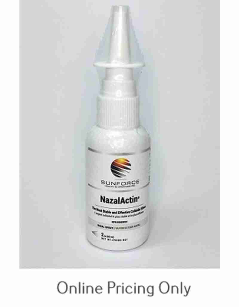 Sun Force Nazalactin Colloidal Silver Nasal Spray, 60 mL