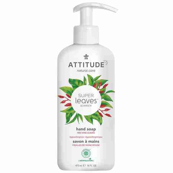 Attitude Living - Super Leaves Hand Soap Red Vine, 473Ml