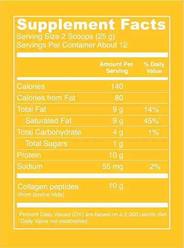 Vital Proteins Collagen Creamer: Vanilla - 303G
