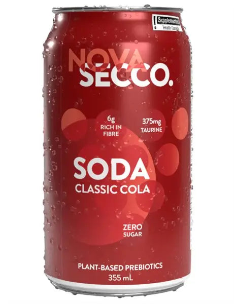 Novasecco Prebiotic Soda - Classic Cola, 355Ml