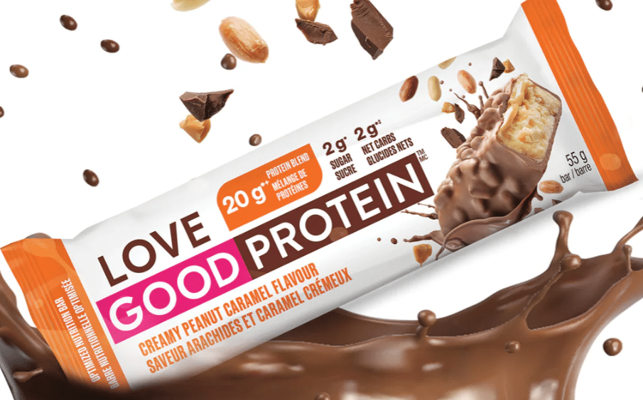 Love Good Fats Peanut Caramel Protein Bar, 55 g
