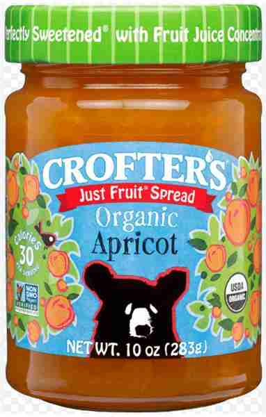 Crofter's Organic Apricot Just Fruit Spread - 235G
