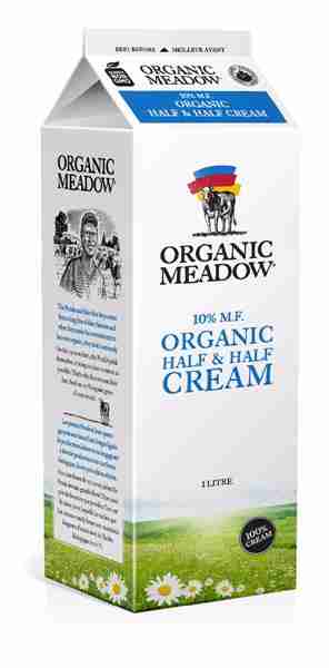 Organic Meadow, Half & Half, 1L