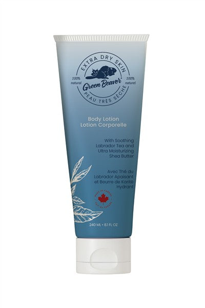 The Green Beaver Company Extra Dry Skin Body Lotion: Labrador Tea & Shea Butter - 240Ml