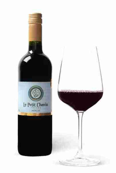 Le Petit Chavin - Non- Alcoholic Merlot, 750Ml