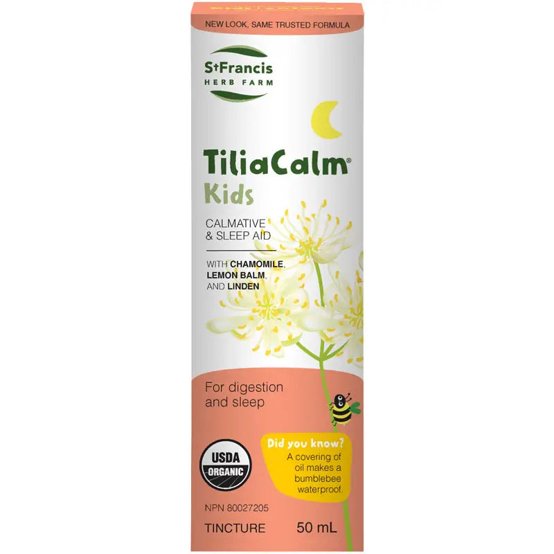 St. Francis Herb Farm TiliaCalm for Kids, 50 mL