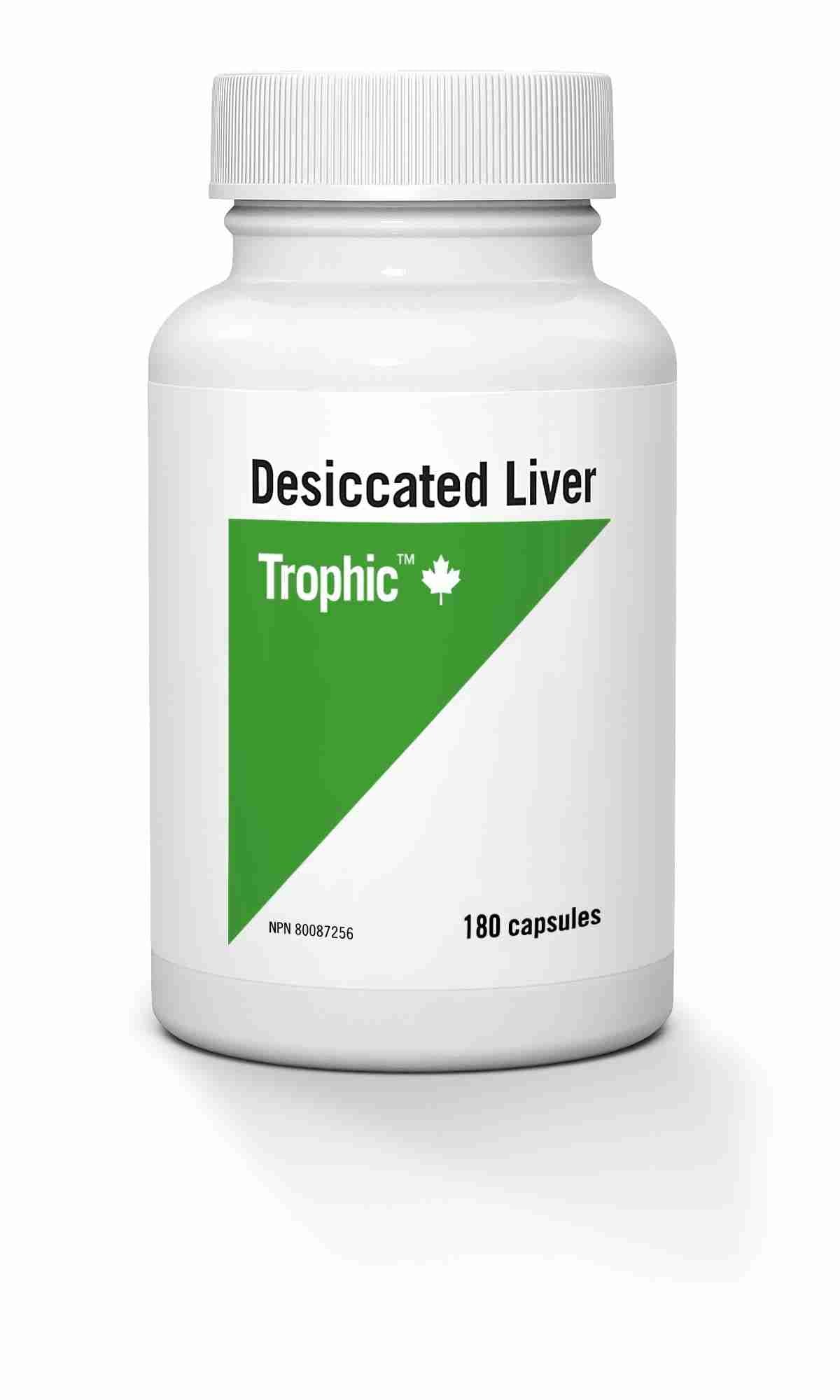 Trophic - Desiccated Liver, 180Caps