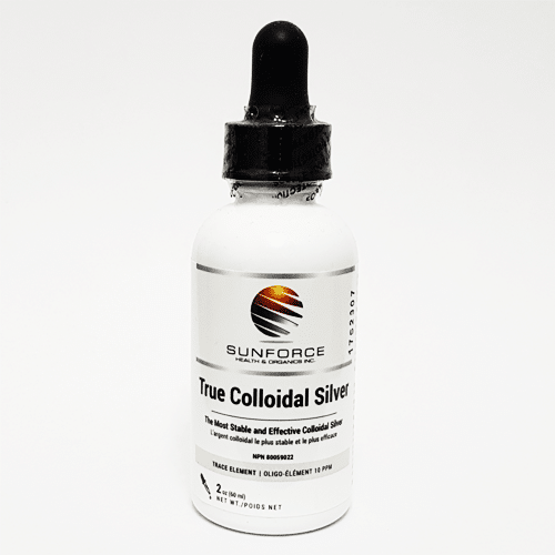 Sun Force True Colloidal Silver Dropper, 60 mL
