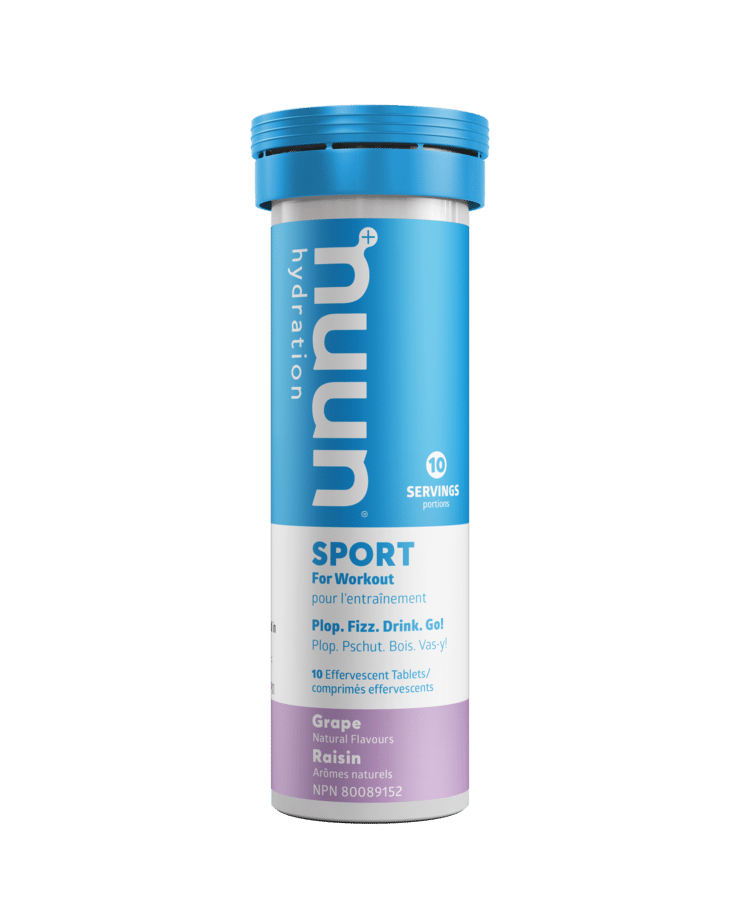 Nuun Hydration Sport: Grape - 10 Effervescent Tablets