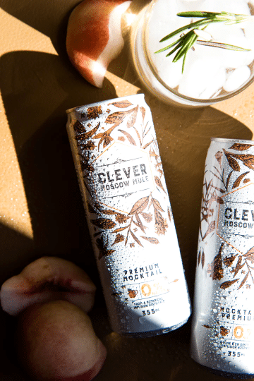 Clever Mocktails Non-Alcoholic Moscow Mule, 355 mL